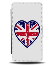Grunge Union Jack Flag Love