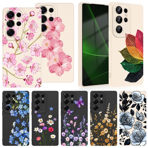 Silicone cover flower design - cover,